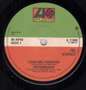 Fotomaker - Love Me Forever - 7 Inch