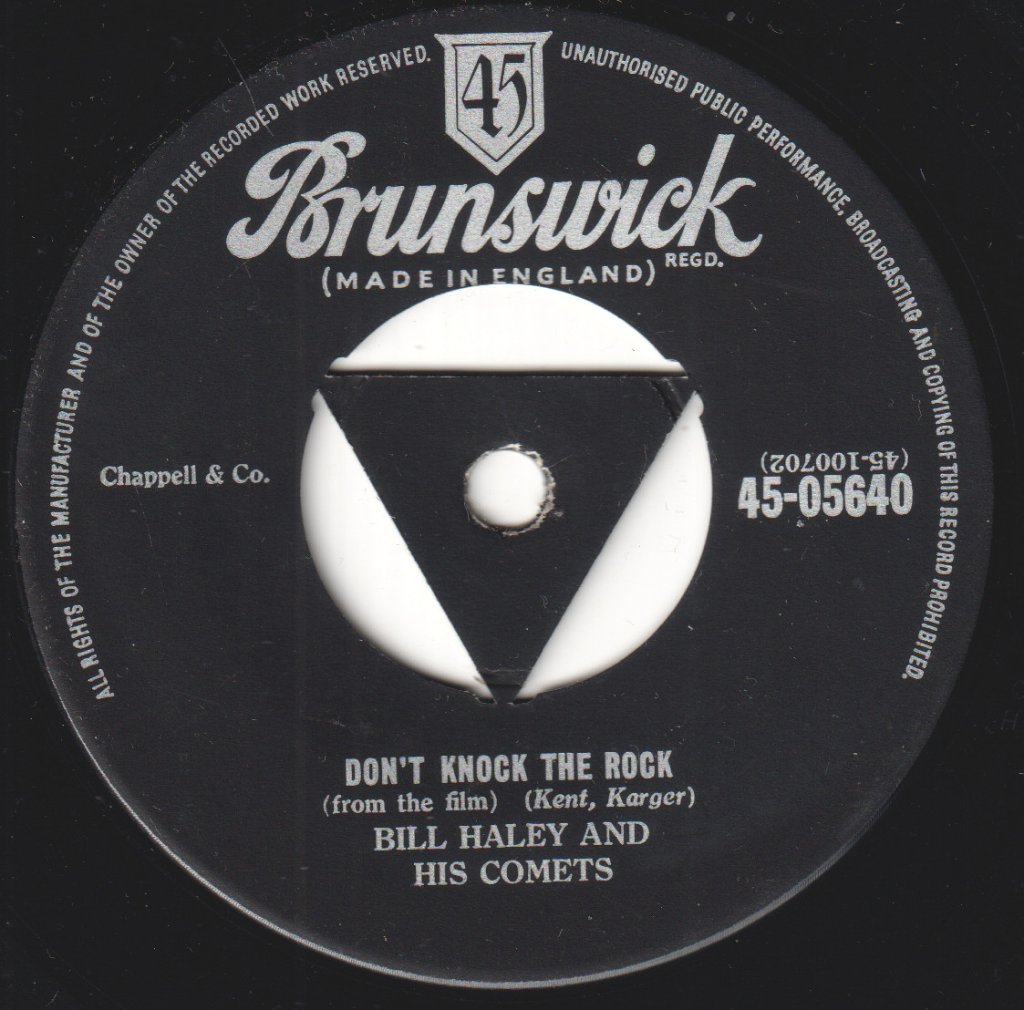 Bill Haley And His Comets - Don't Knock The Rock - 7 Inch