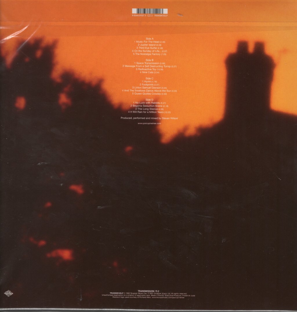 Porcupine Tree - On The Sunday Of Life - Double Lp