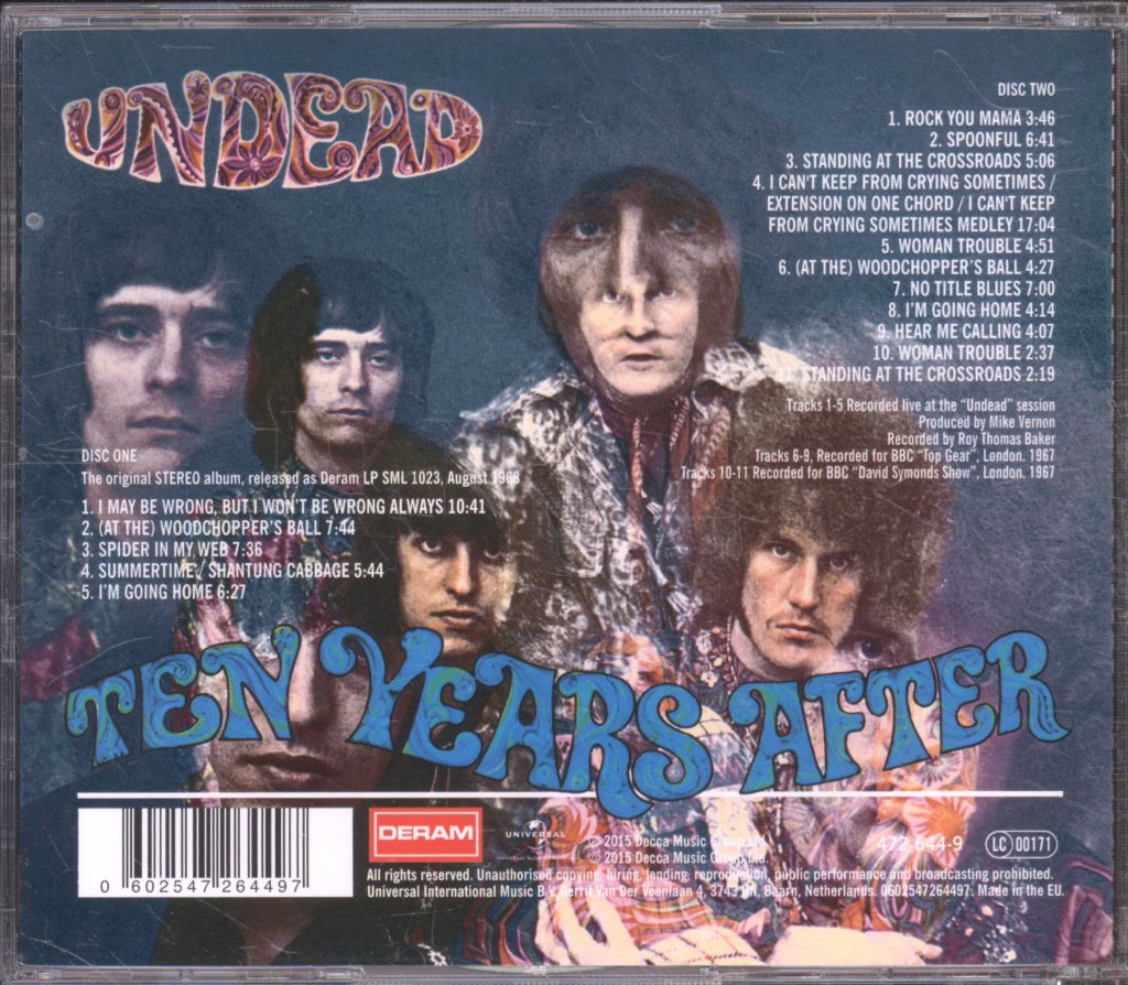 Ten Years After - Undead - Double Cd