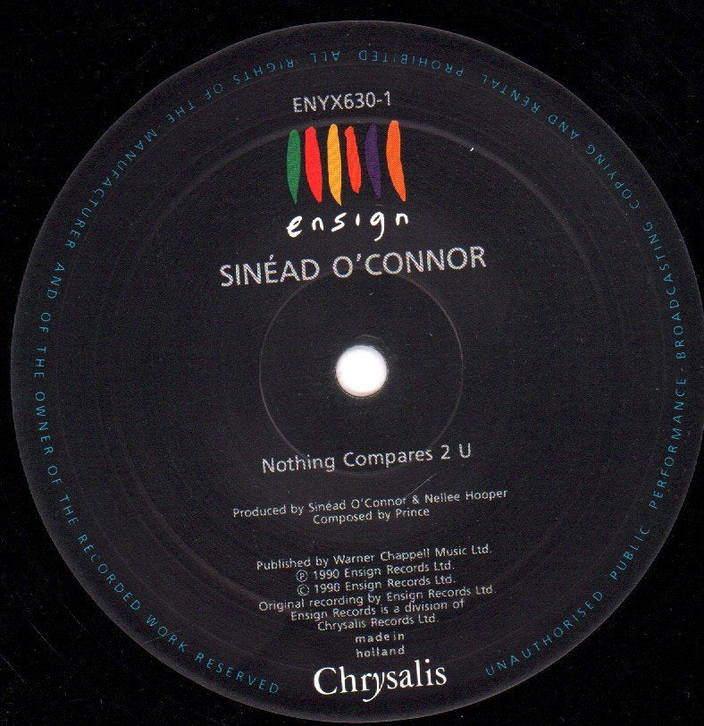 Sinead O'Connor - Nothing Compares 2 U - 12 Inch