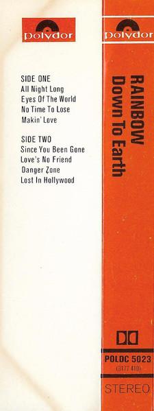 Rainbow - Down To Earth - Cassette