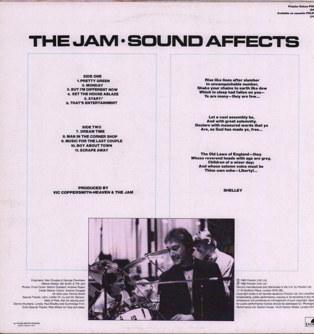 Jam - Sound Affects - Lp