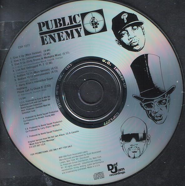 Public Enemy - Give It Up - Cd