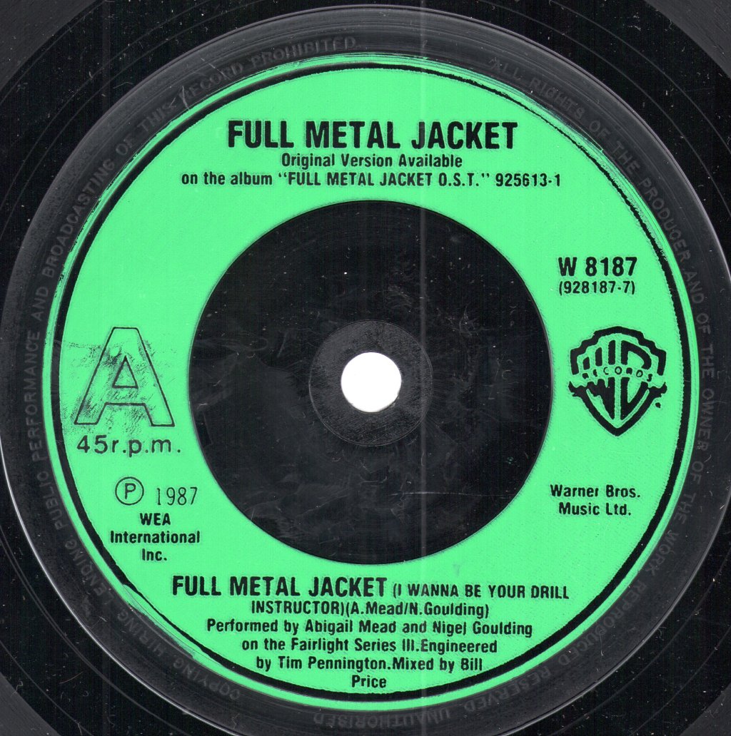 Full Metal Jacket - Full Metal Jacket - 7 Inch