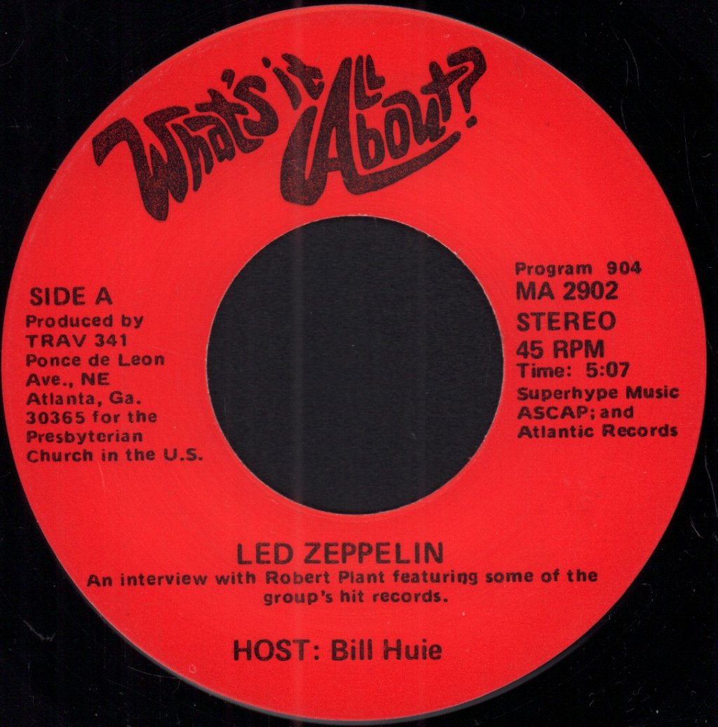 led zeppelin / who - What's It All About? - 7 Inch