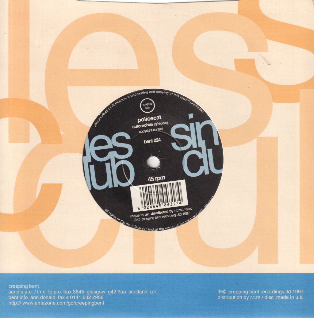 Secret Goldfish / Policecat - Singles Club #2: Give Him A Great Big Kiss / Automobile - 7 Inch