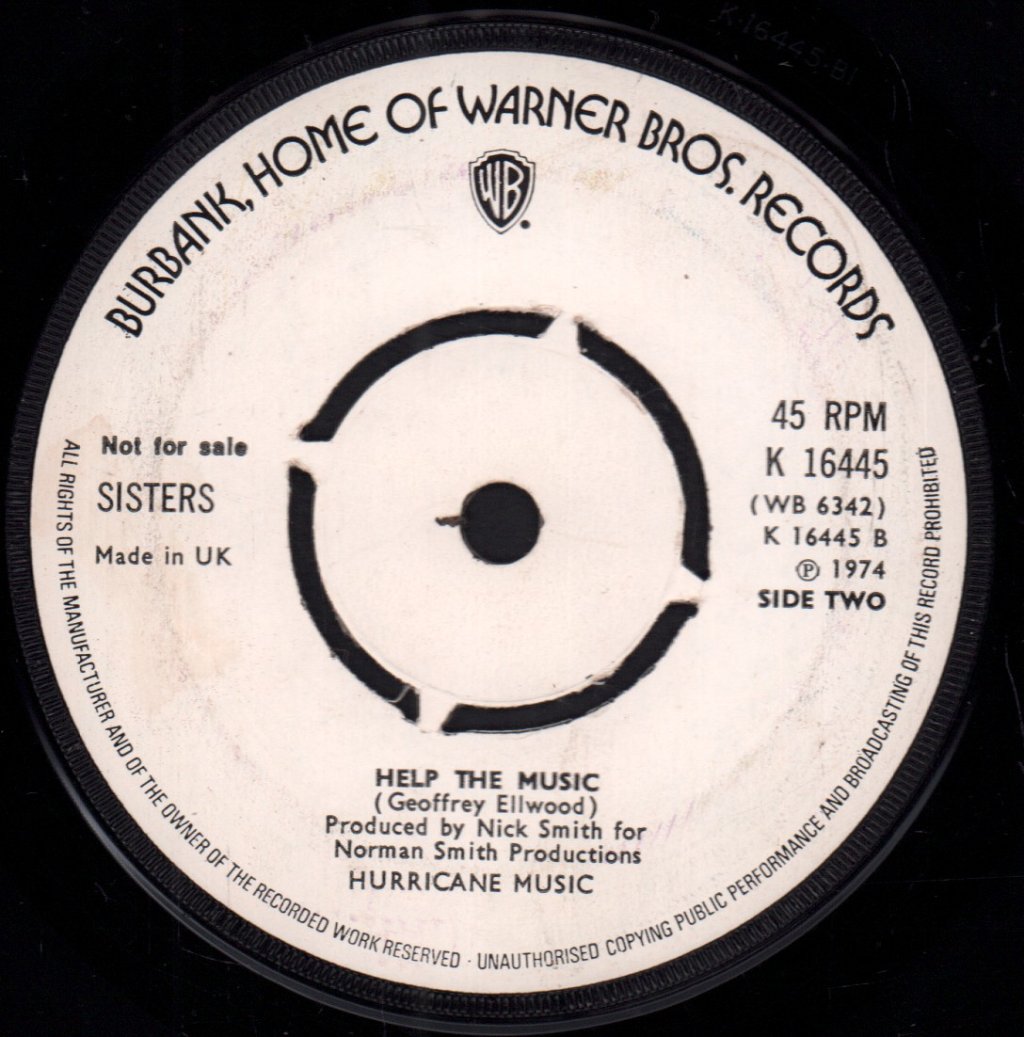 Sisters - There's A Raver Coming Home - 7 Inch