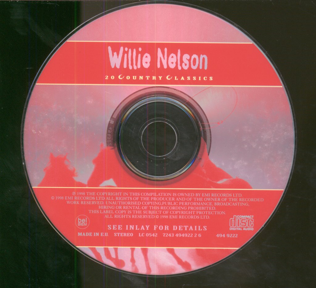 Willie Nelson - 20 Country Classics - Cd