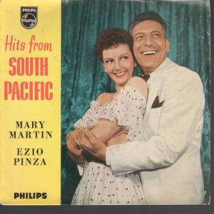 Martin Mary And Ezio Pinza - Hits From South Pacific - 7 Inch