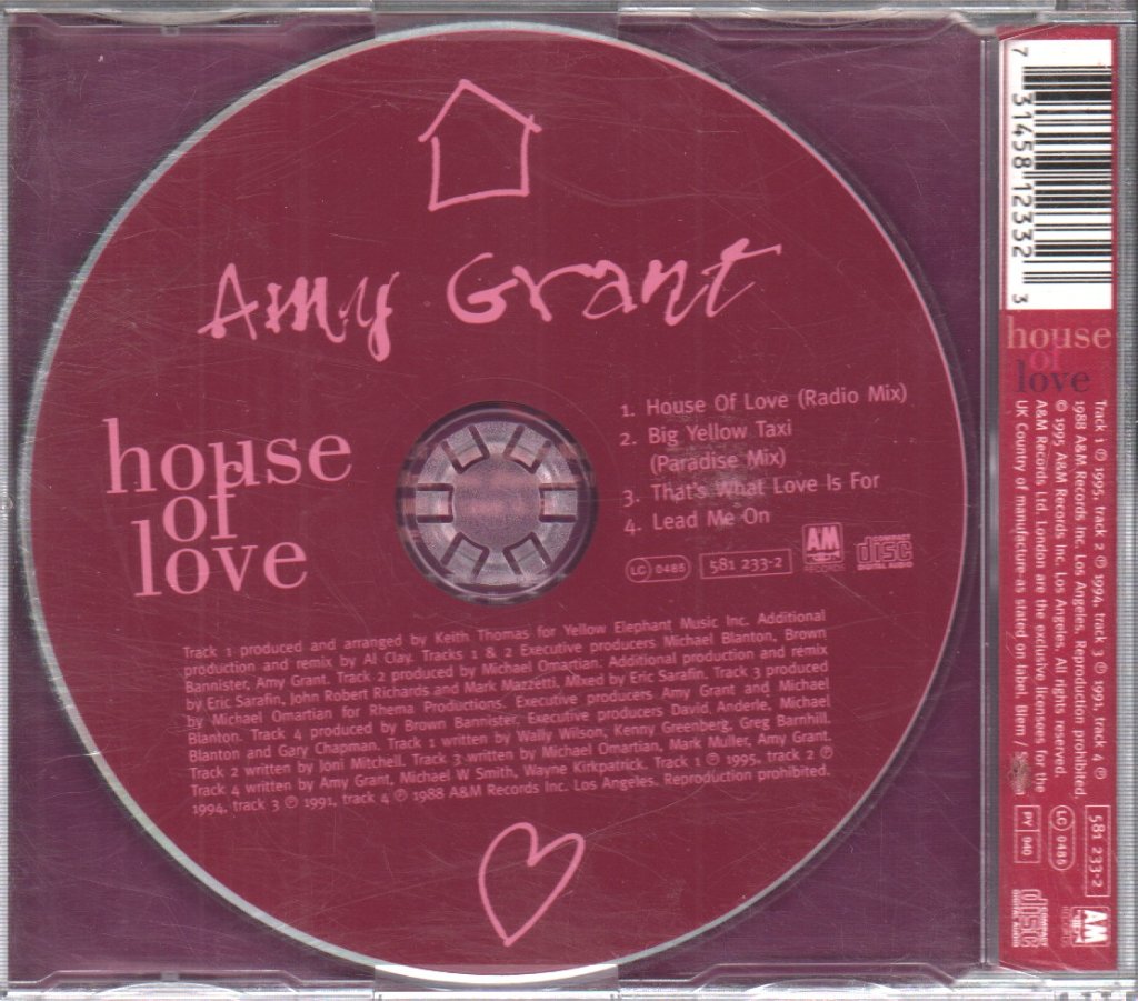 Amy Grant - House Of Love - Cd