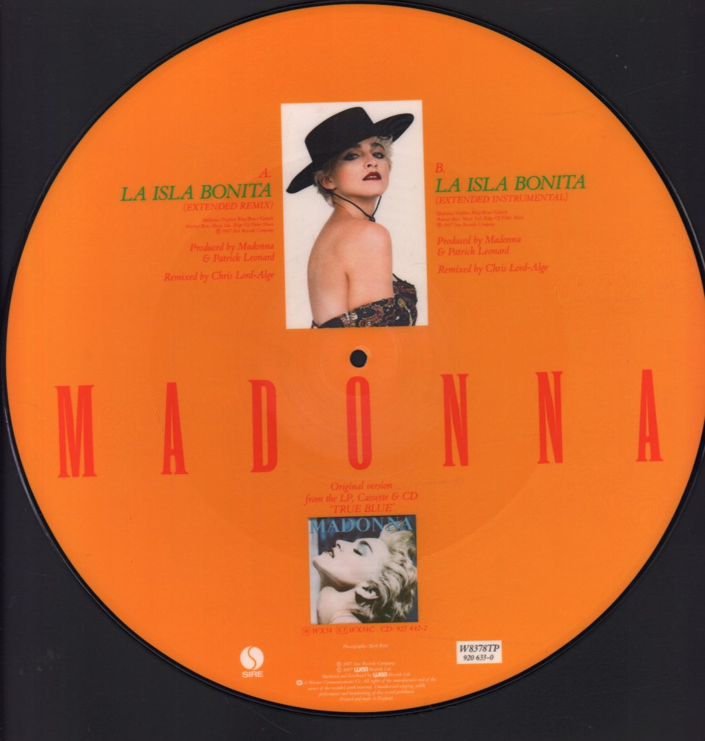 Madonna - La Isla Bonita - 12 Inch