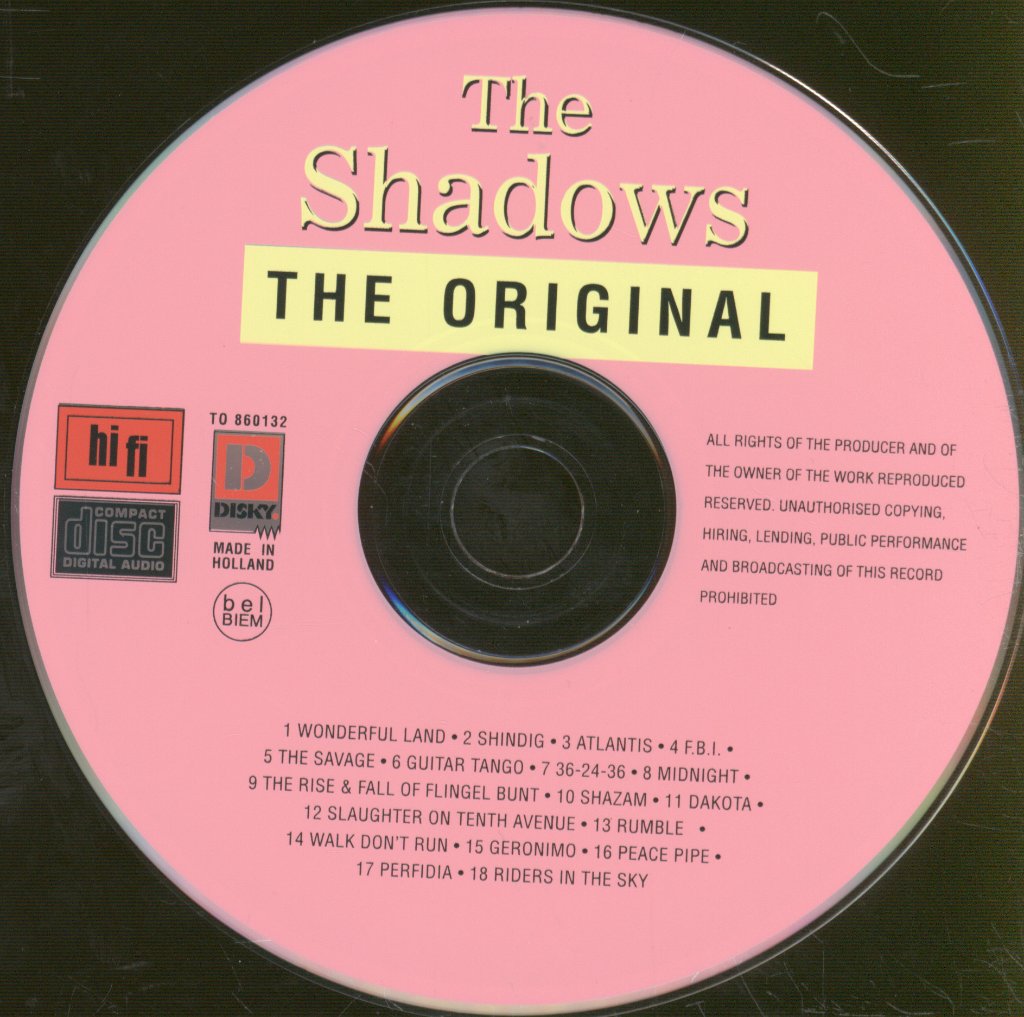 Shadows - Original - Cd