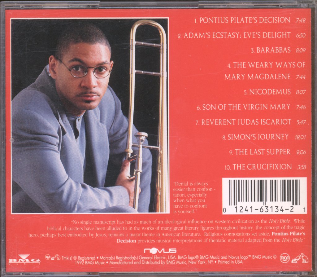 Delfeayo Marsalis - Pontius Pilate's Decision - Cd