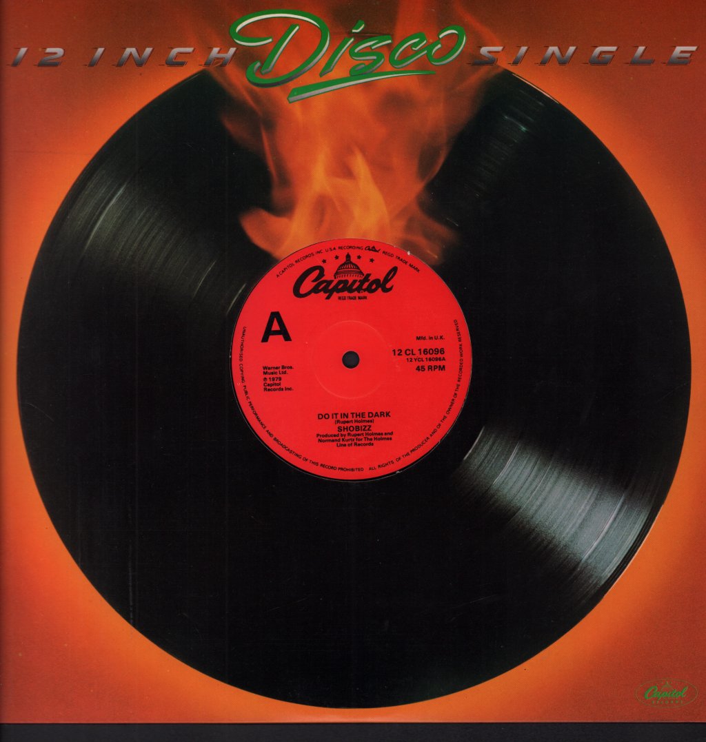 Shobizz - Do It In The Dark - 12 Inch