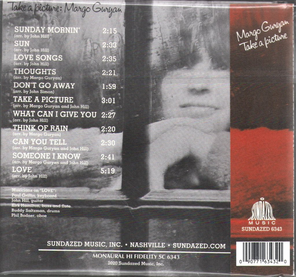 Margo Guryan - Take A Picture - Cd