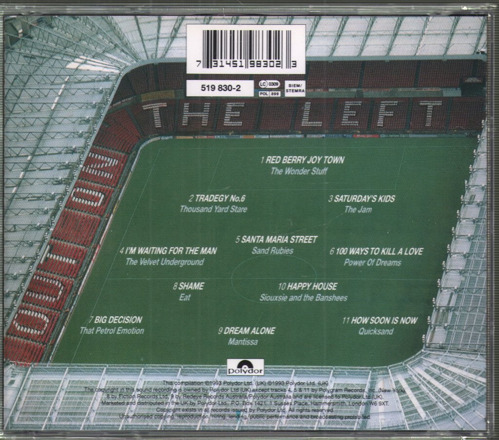 Various Artists - Out On The Left - Cd