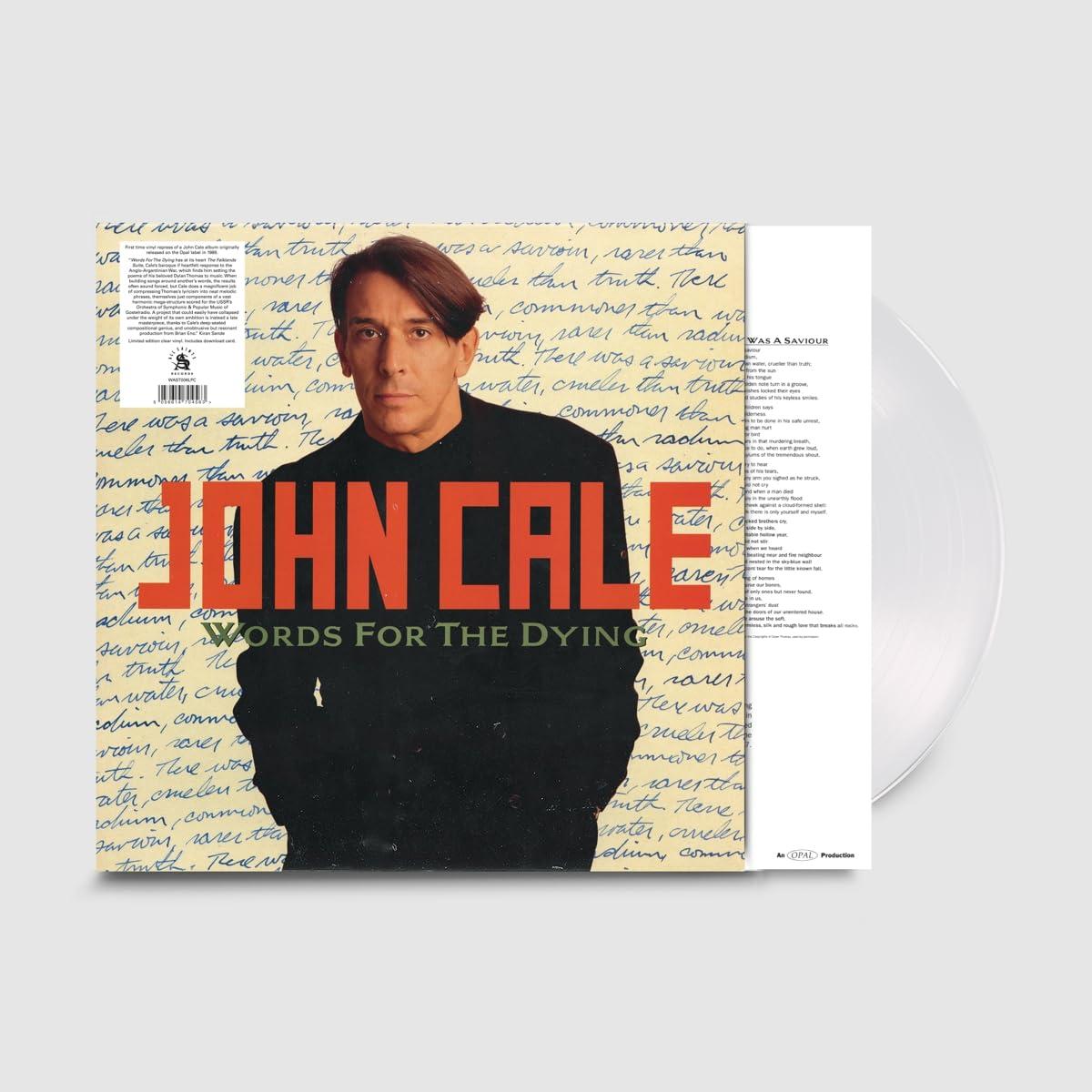John Cale - Words For the Dying (Ltd. Clear Vinyl LP Dl) - Lp