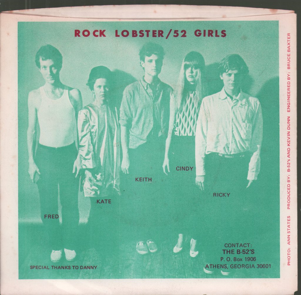 B-52's - Rock Lobster / 52 Girls - 7 Inch