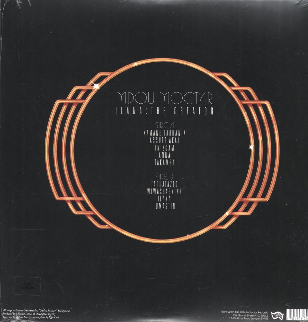 Mdou Moctar - Ilana (The Creator) - Lp