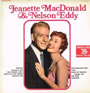 Jeanette Macdonald And Nelson Eddy - Favourites - Lp