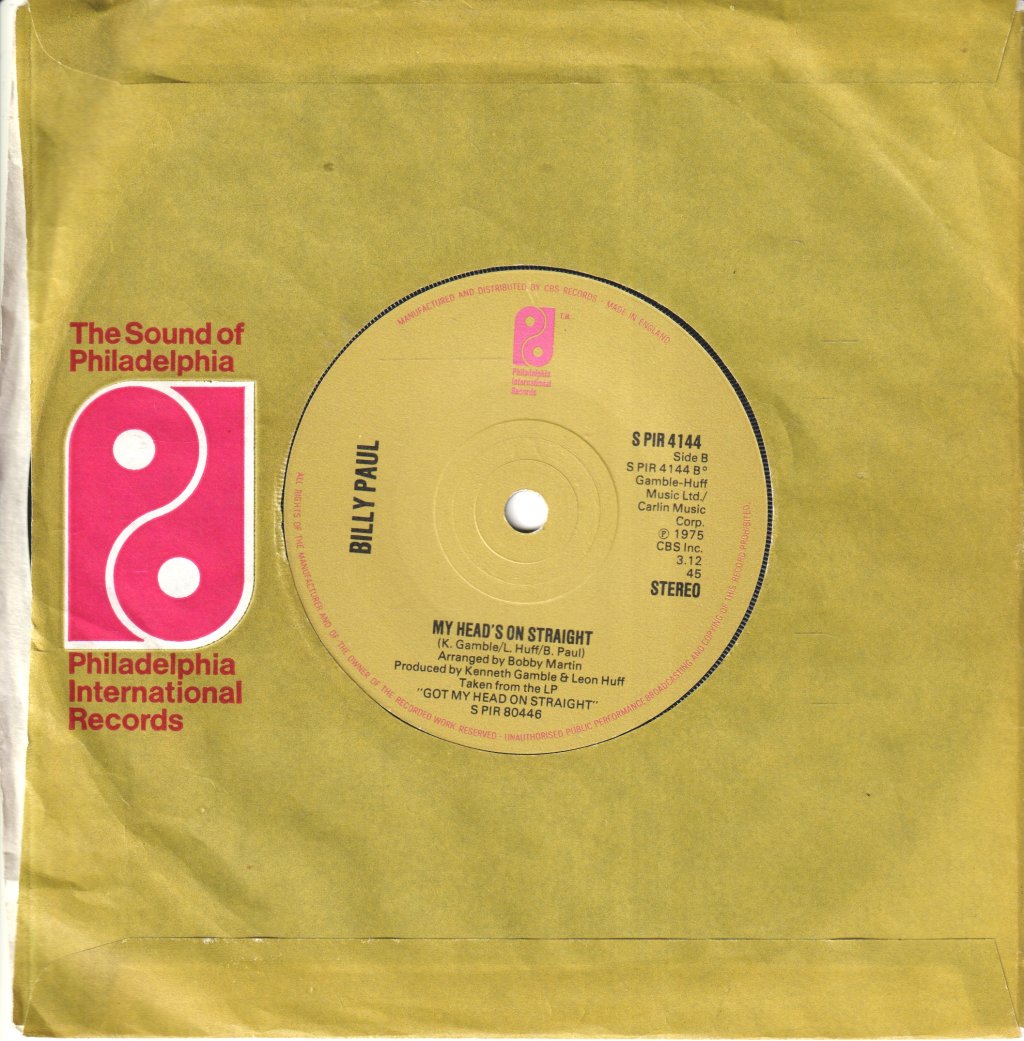 Billy Paul - let's make a baby - 7 Inch
