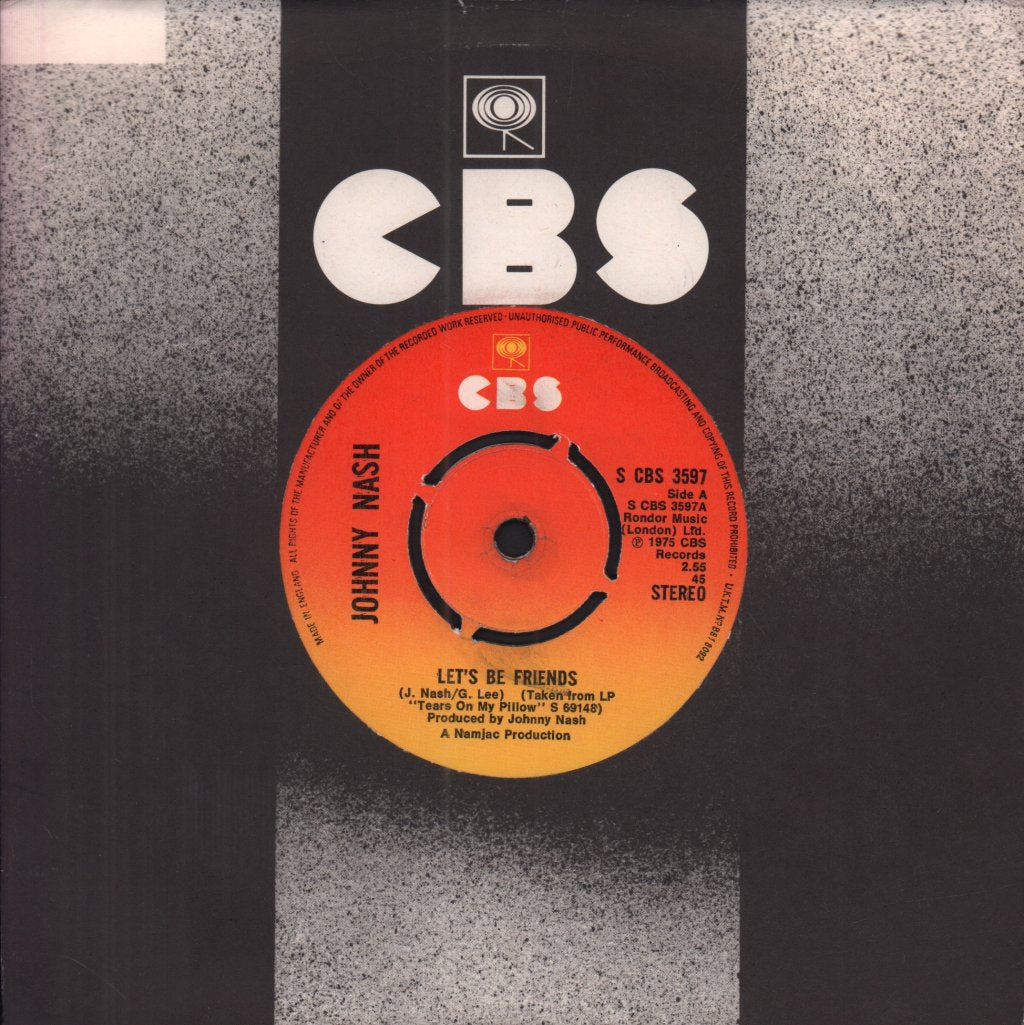 Johnny Nash - Let's Be Friends - 7 Inch