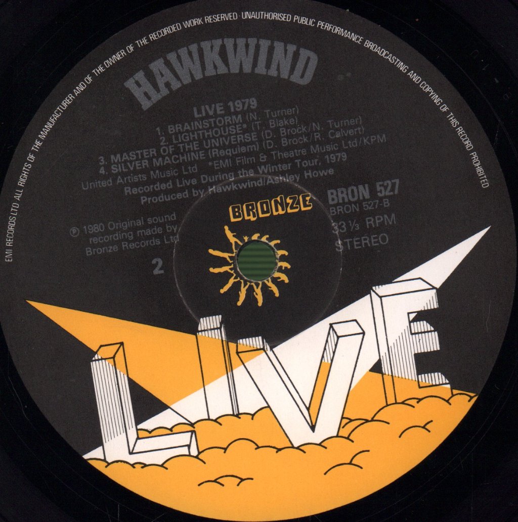 Hawkwind - Live Seventy Nine - Lp