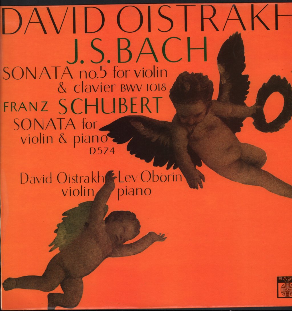 David Oistrakh / Lev Oborin - Plays J.S. Bach - Lp