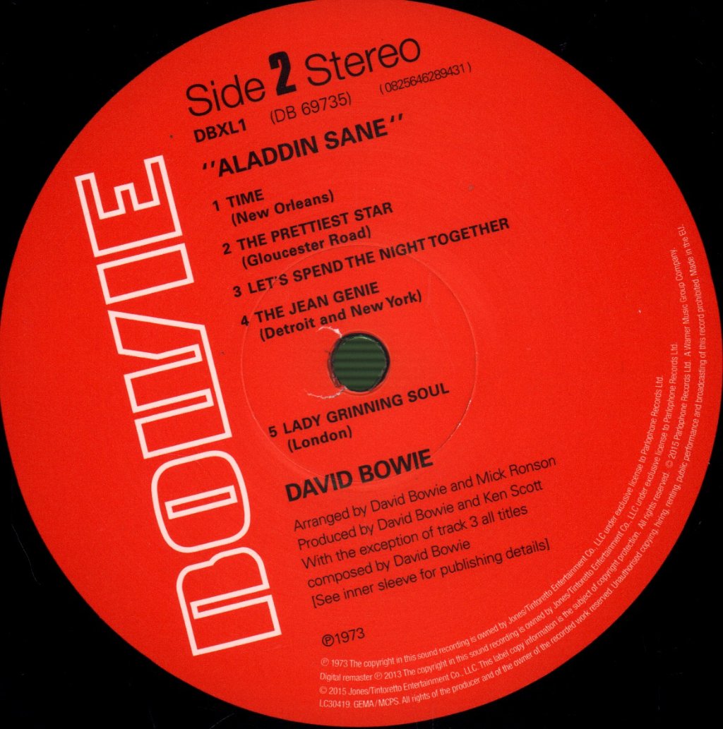 David Bowie - Aladdin Sane - Lp