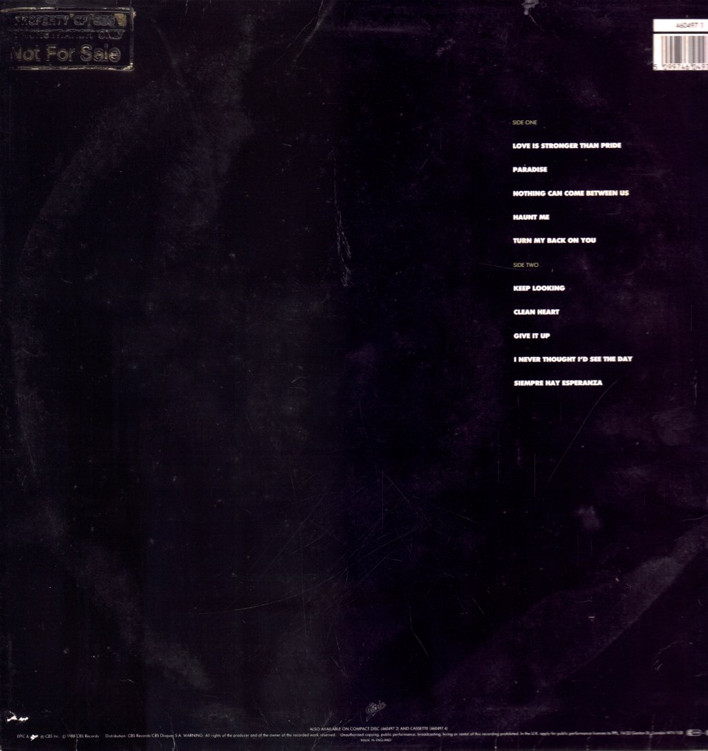 Sade - Stronger Than Pride - Lp