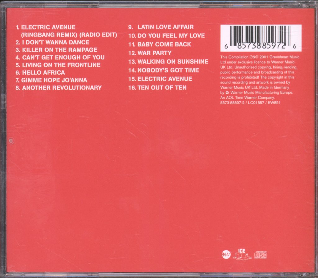 Eddy Grant - Greatest Hits - Cd