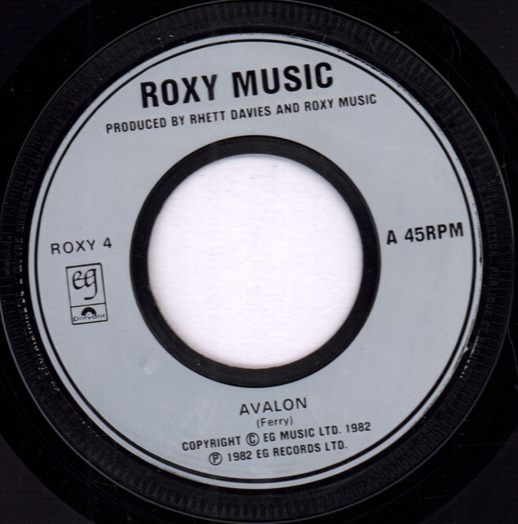 Roxy Music - Avalon - 7 Inch