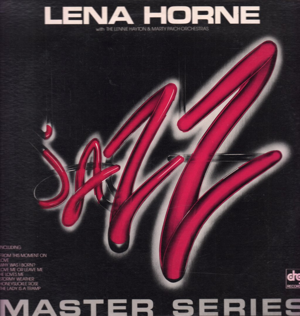 Lena Horne - With The Lennie Hayton & Marty Paich Orchestras - Lp