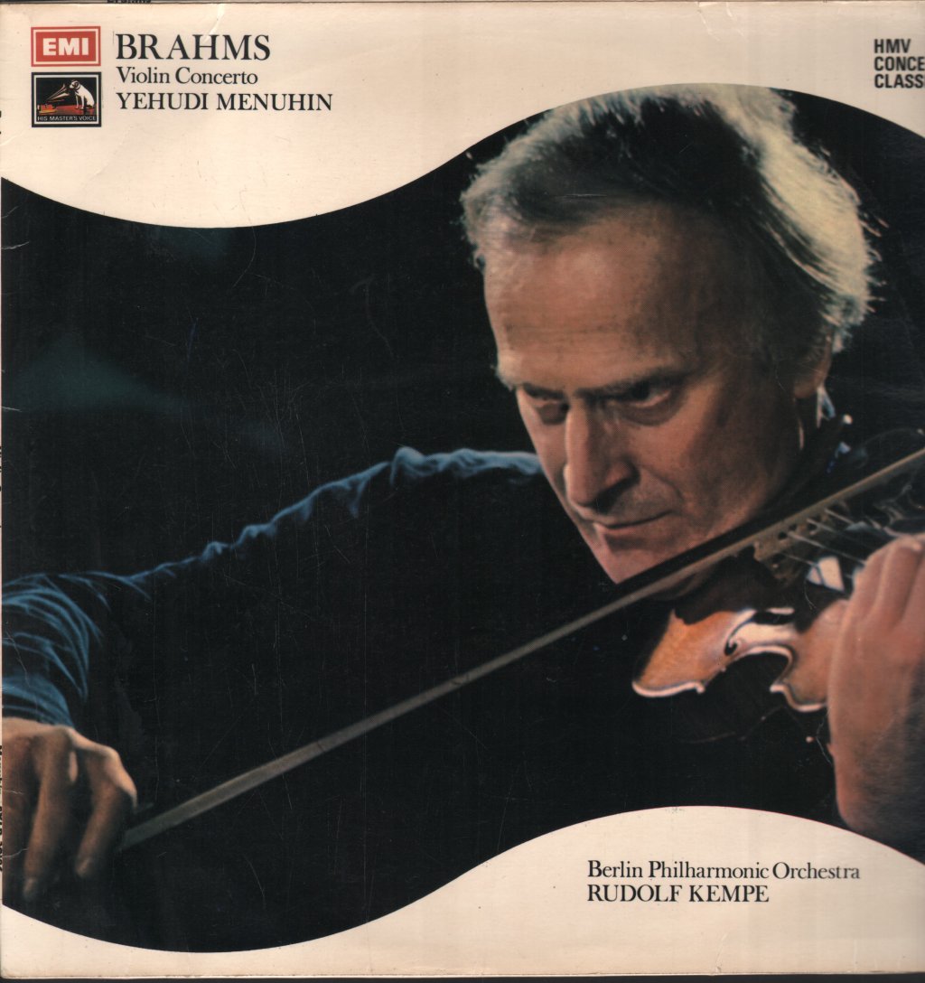 Yehudi Menuhin / Rudolf Kempe / Berlin Philharmonic - Brahms Violin Concerto - Lp