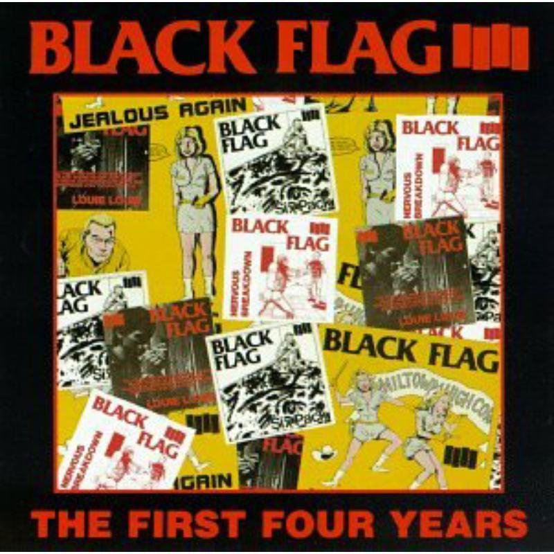 Black Flag - First Four Years / Singles - Lp