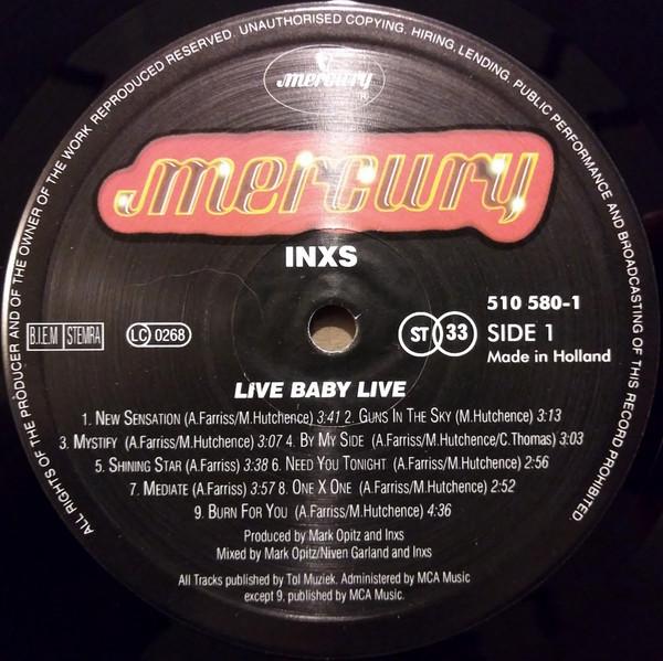 INXS - Live Baby Live - Lp
