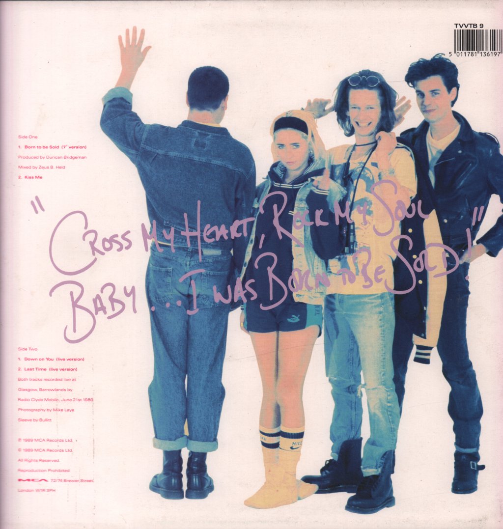 Transvision Vamp - Born To Be Wild - 12 Inch