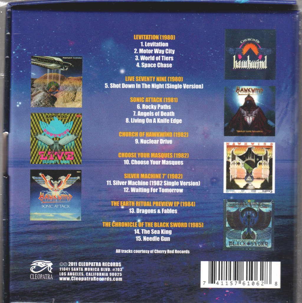 Hawkwind - Space Chase 1980-1985 - Cd Box Set
