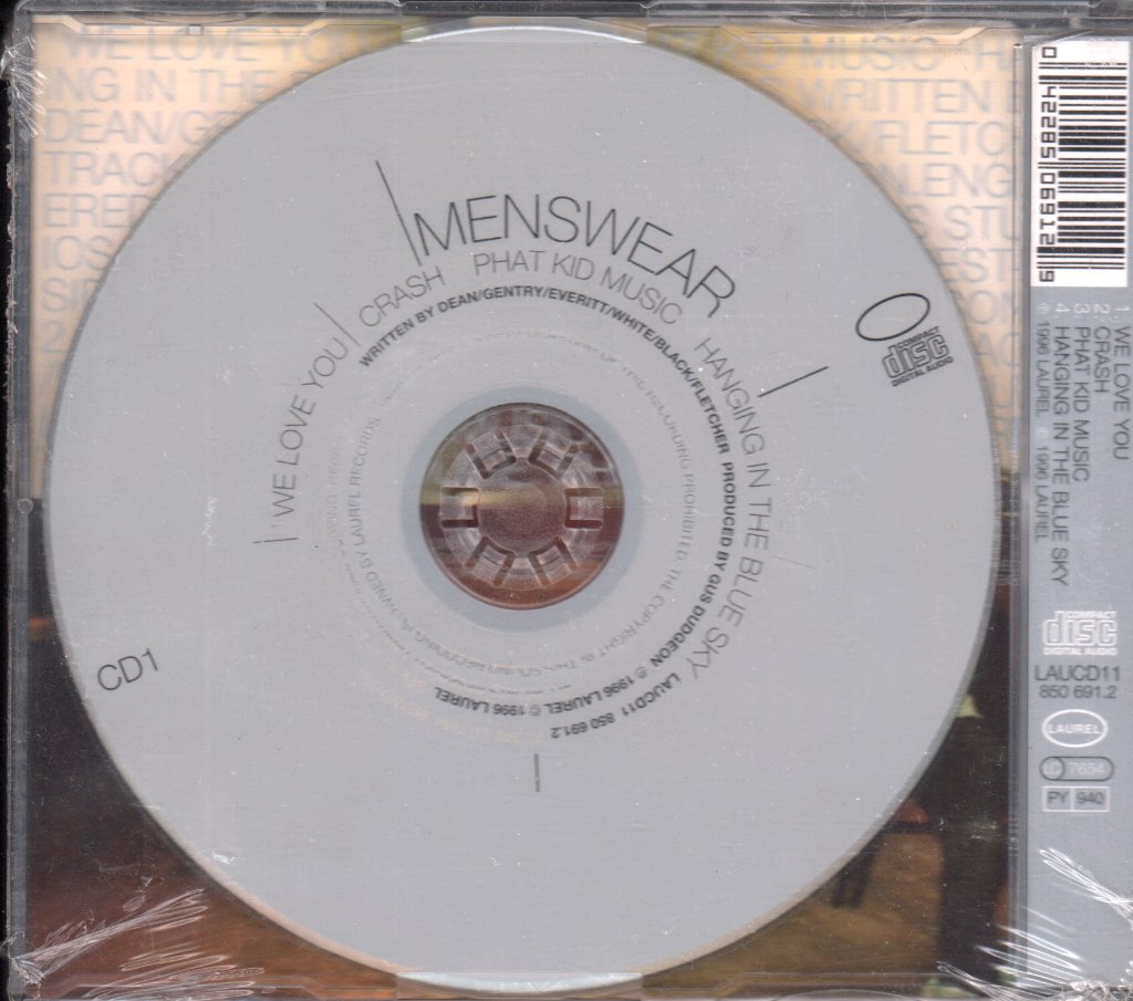 Menswear - We Love You - Cd
