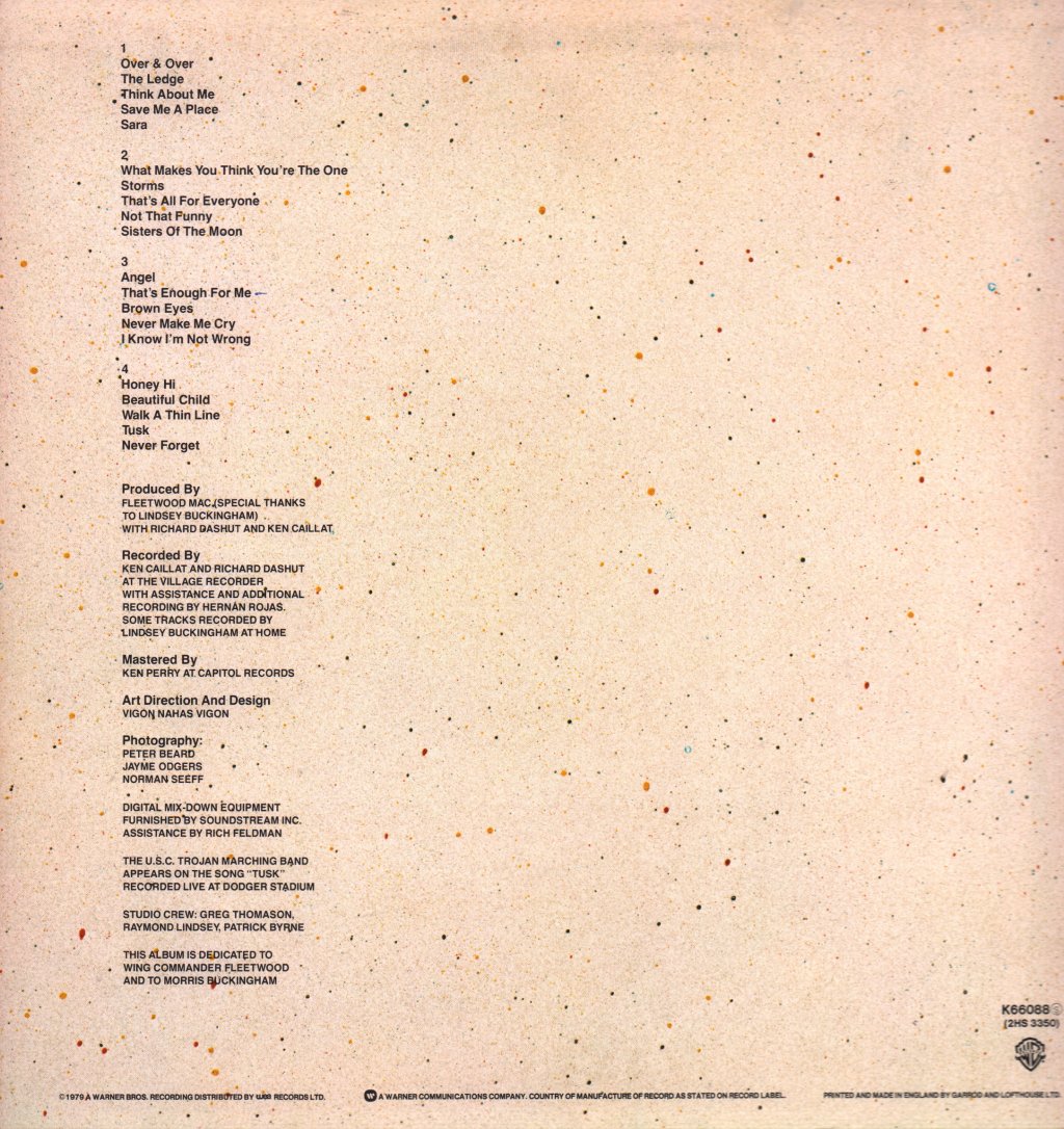 Fleetwood Mac - Tusk - Double Lp