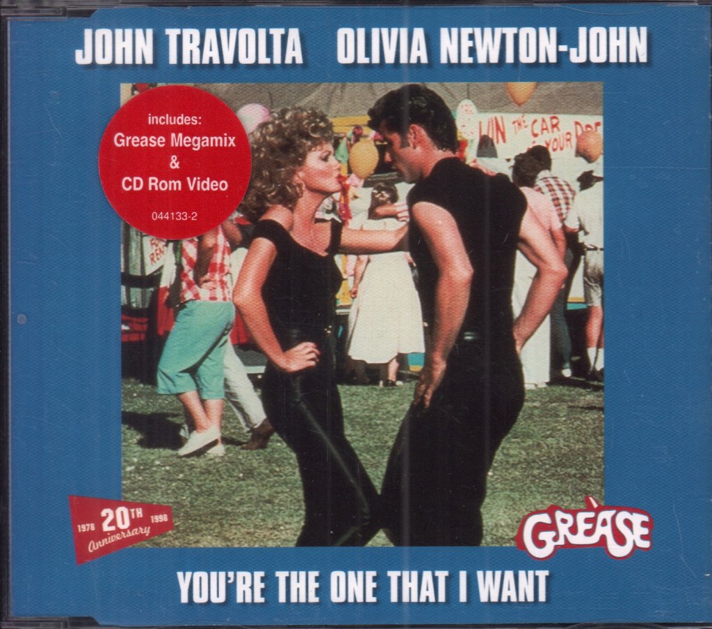 John Travolta And Olivia Newton John - You're The One That I Want - Cd