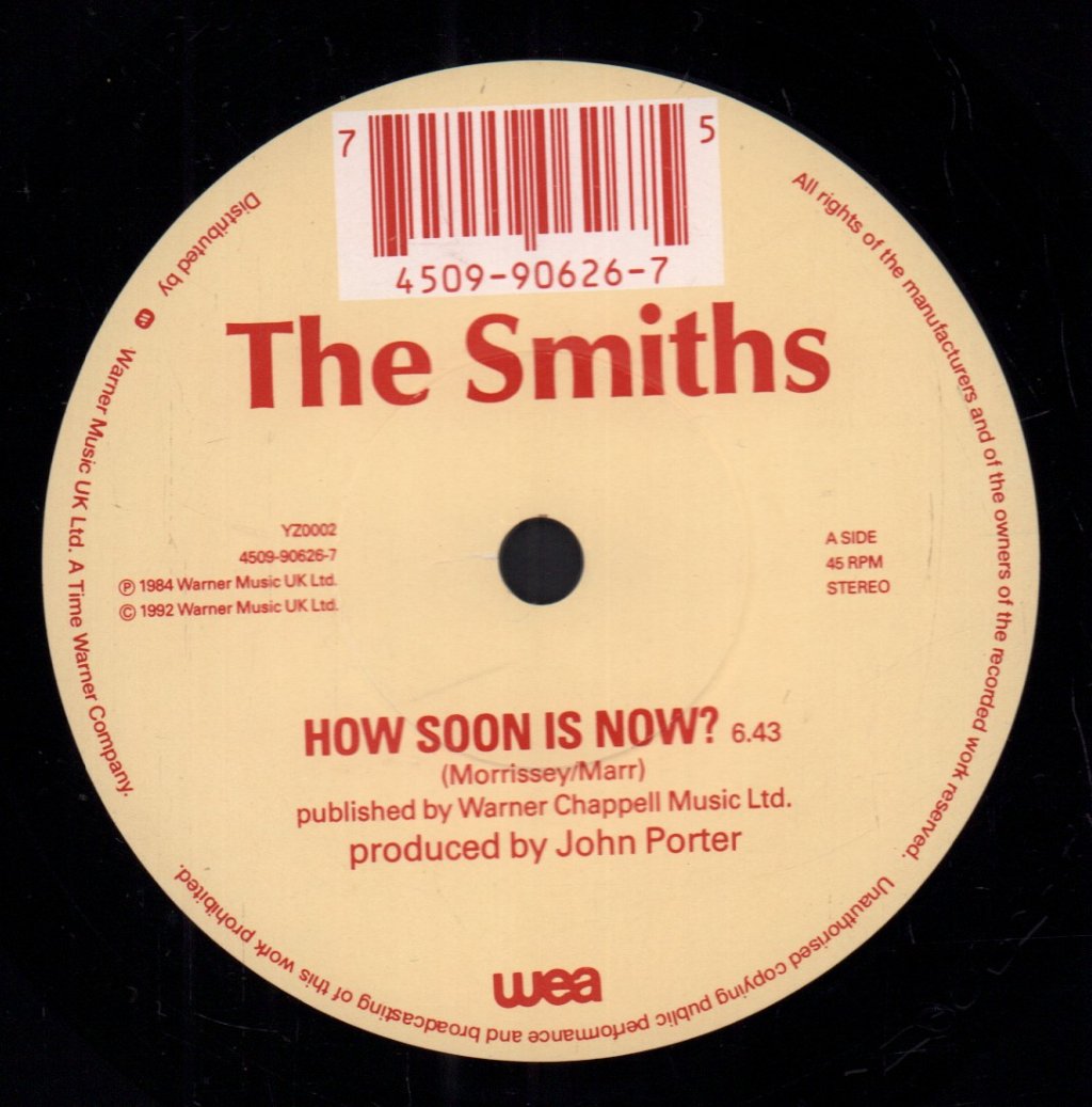 Smiths - How Soon Is Now - 7 Inch