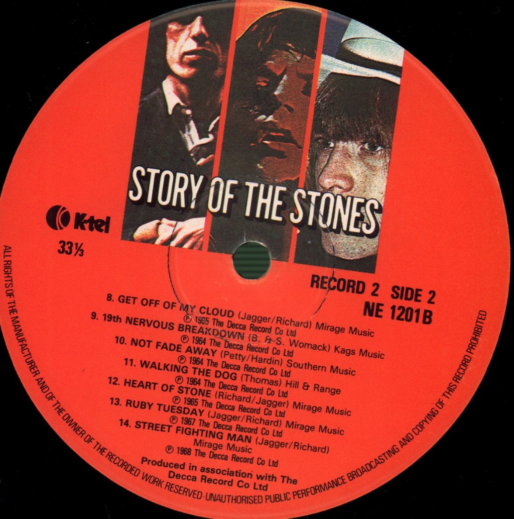 Rolling Stones - Story Of The Stones - Double Lp