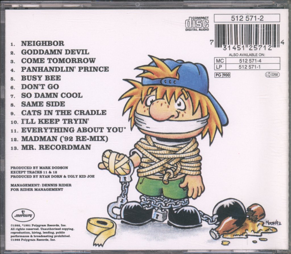 Ugly Kid Joe - America's Least Wanted - Cd
