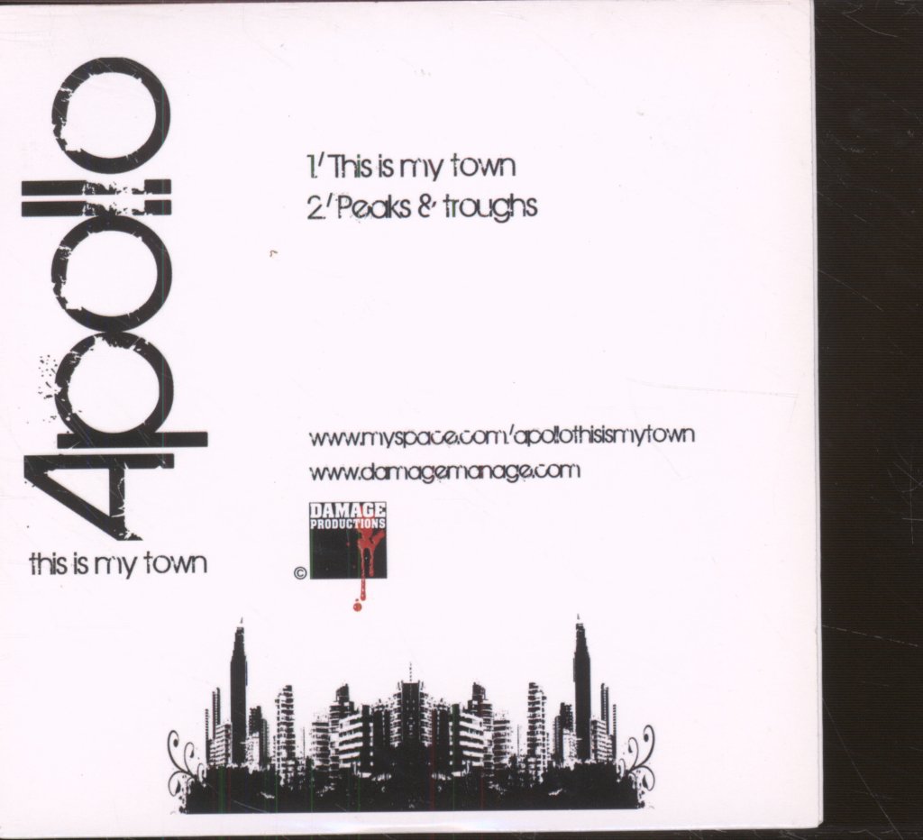 Apollo (2000'S) - This Is My Town - Cdr