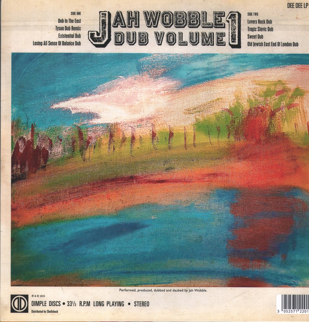 Jah Wobble - Dub Volume 1 - Lp