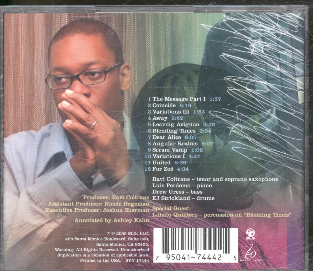 Ravi Coltrane - In Flux - Cd