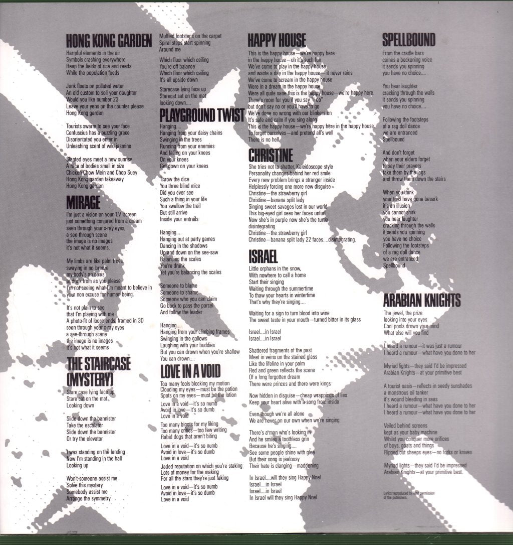 Siouxsie And The Banshees - Once Upon A Time The Singles - Lp