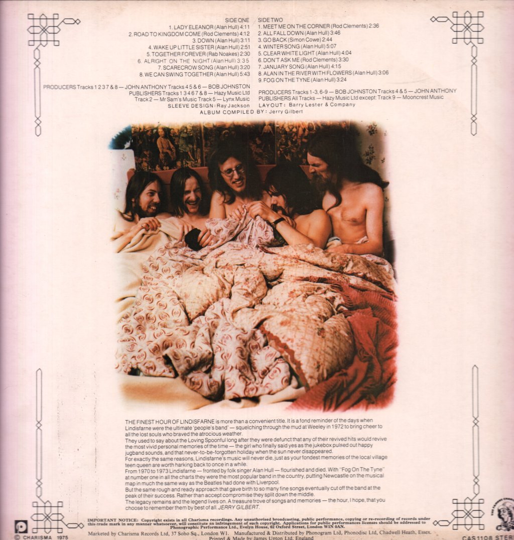 Lindisfarne - Finest Hour - Lp